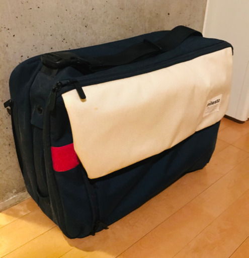 値下げしました！milesto(ミレスト) カジュアルボストンキャリーバッグ