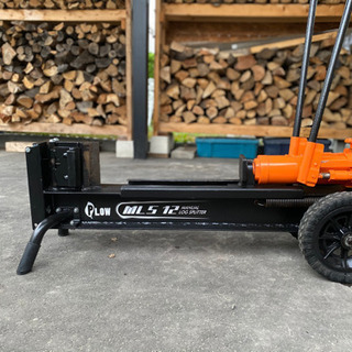 商談中 手動薪割り機12トン