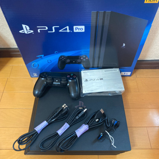 ps4 pro 1TB ヘッドフォン ソフト1本