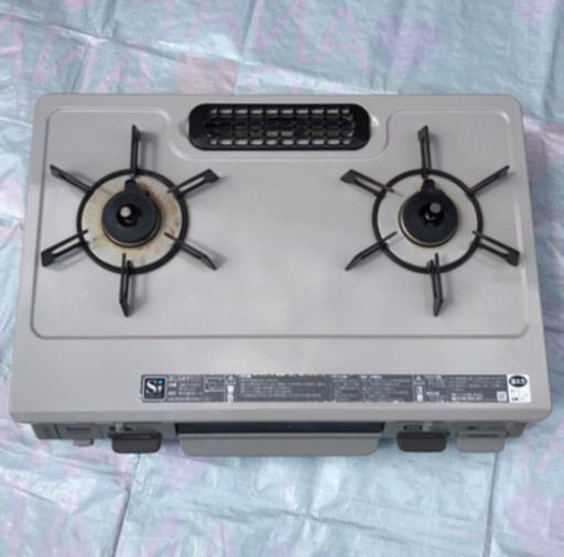 【値引・美品】リンナイ ガステーブル 右強火 KGM64BER 13A
