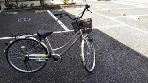 26型軽快車シルバーママチャリ