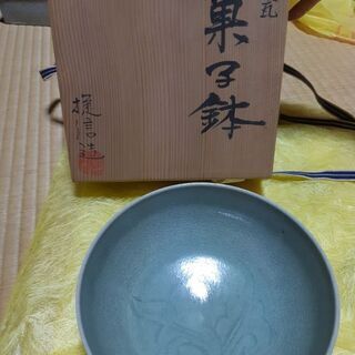 青磁瓦菓子鉢