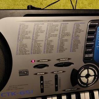 CASIO カシオ　電子ピアノ　電子キーボード　CTK-651⭐️美品♪大特価♪⭐️ CASIO カシオ 電子ピアノ 電子キーボード CTK-651⭐️美品♪大
