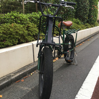 災害、レジャーでも使える！力車タンク ファットバイク