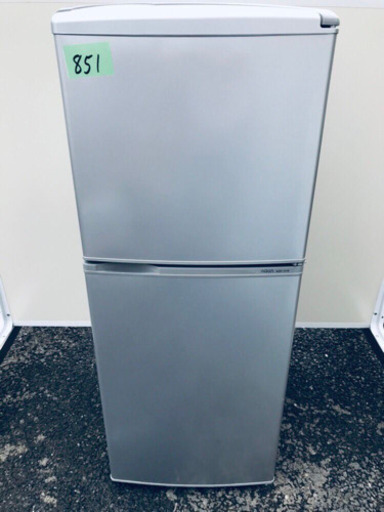 851番AQUA✨ノンフロン冷凍冷蔵庫✨AQR-141B‼️