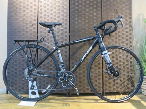 ■JAMIS RENEGADE ジェイミス レネゲード 51サイズ 16速 ブラック アルミフレーム シマノ CLARIS ロードバイク 自転車 札幌発