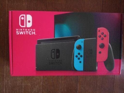 【取引決定】任天堂 スイッチ nintendo switch 本体 新型 新品 未使用 ネオンブルー／ネオンレッド