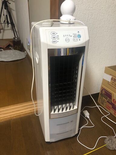 NO.1527 【2022年製】 YAMAZEN 移動式クーラー ー YEC-K221（W） 付属