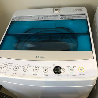 Haier 2018年製 洗濯機 4.5k jw-c45a