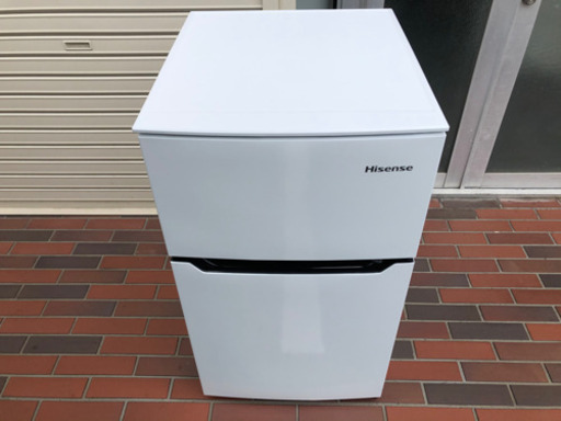 ■極美品■HISENSE 冷蔵庫 2019年製 ハイセンス ホワイト 2ドア