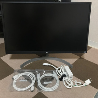 27インチ4Kモニター LG 27UL500-W & モニターアーム