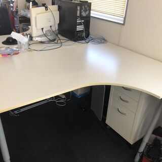 IKEA GALANT DESK　オフィスデスク　白　0円