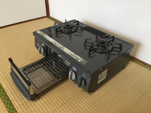 プロパンガス専用  2口コンロ