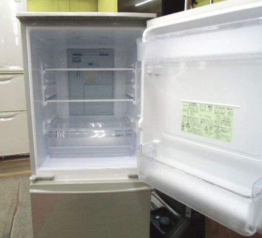 札幌 137L 2013年製 プラズマクラスター 2ドア冷蔵庫 シャープ SJ