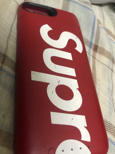充電機能付きiPhoneケース supreme