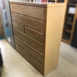 ニトリ ハイチェスト ベリル 120 LBR【自社配送は札幌市内限定】チェスト タンス 120×