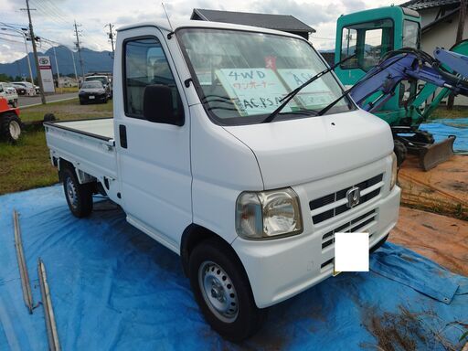 値下げ ホンダアクティ トラック 660 Ue Ha7 4wd 5mt 軽トラック 白 ホワイト 軽トラ Honda Acty Truc Tjk 寺下のアクティの中古車 ジモティー