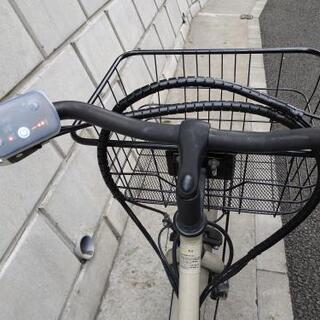 リアチャイルドシート付き電動自転車 27インチ