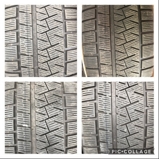 値下げ スタッドレタ付きアルミホイール4本 215/60R17