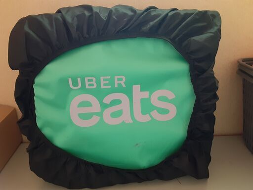 Uber Eats バッグ緑グリーンウーバーイーツ 配達宅配 保冷保温バッグ