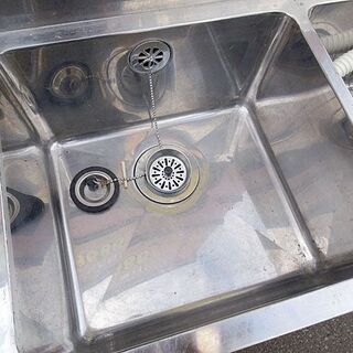 ☆ステンレス製☆流し台/シンク☆業務用 キッチン 厨房 ■120×45×74cm■