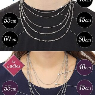 新品 選べる太さ 長さ ステンレス ネックレス チェーン メンズ レディース Mt 池袋のアクセサリー ネックレス の中古 古着あげます 譲ります ジモティーで不用品の処分