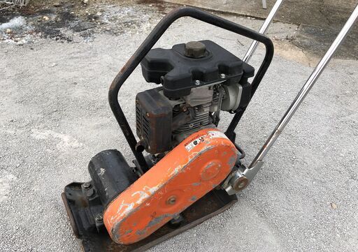 日立 プレートランマー プレートコンパクター 49kg ZV40PF 動画あり