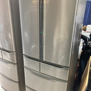 ワケアリ HITACHI 475L 6ドア冷凍冷蔵庫 R-SF48AM 2010年製
