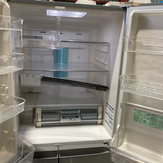 ワケアリ HITACHI 475L 6ドア冷凍冷蔵庫 R-SF48AM 2010年製