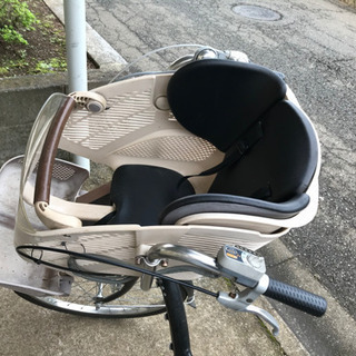 電動子ども乗せ自転車(レインカバー付き)