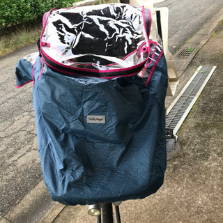 電動子ども乗せ自転車(レインカバー付き)