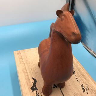 『★掘り出し品★』 高級陶芸 『前田五雲』 馬 『基本送料無料』 