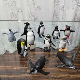 【商談成立】ペンギンのフィギュア　美品