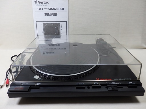 割引発見 レコードプレーヤー ターンテーブル Vestax mt4000 DJ機器 