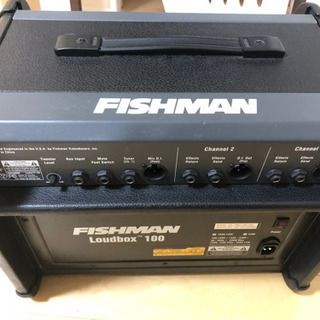 エレアコ専用ギターアンプ　FISHMAN LOUDBOX100おまけ付き