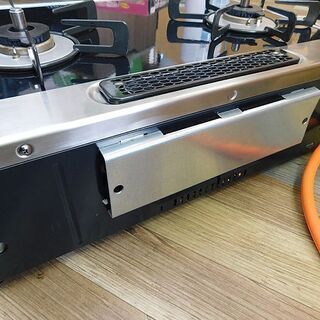 超美品 Rinnai リンナイ ガステーブル RTE65VARBL LPG 水無し両面焼きグリル 2017年製