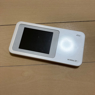WiMAX端末w01