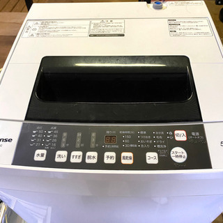 2019年製 ハイセンス 洗濯機 HW-T55C - 家電