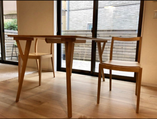 【取引中】sarasa design store チェア　2脚　椅子　検索: 無印　IKEA アクタス