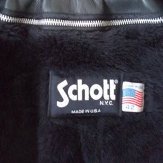 【正規品】Schottライダースジャケット♯641 サイズ42