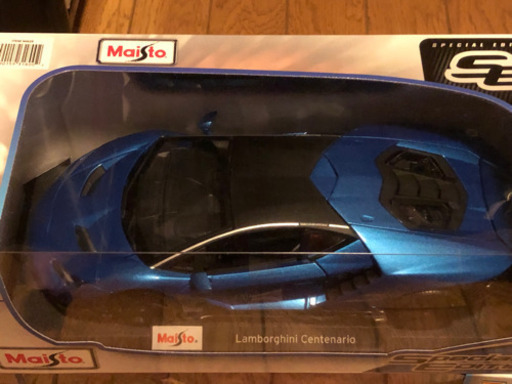 新品で美品！マイスト、ランボルギーニチェンテナリオ1/18スケール