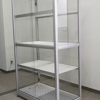 アルミ 全面ガラス 温室 コンセント付き