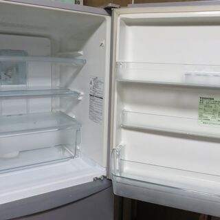 キッチン家電 東芝冷蔵庫 339L 3ドア 2008年 GR-34ND(シルバー)