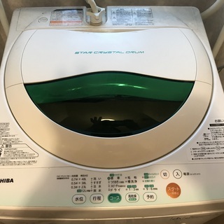 TOSHIBA製洗濯機 5kg 5000円 AW-605