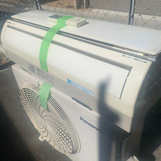 ルームエアコン　パナソニックPanasonic CU-J222C リモコン付き　2011年製 ルームエアコン パナソニックPanasonic CU-J222C リモコン付き 2011年製