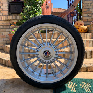 アルピナ　クラシックホイール　ブリヂストンポテンザほぼ新品　前225/ 40r18  後255\\35r18