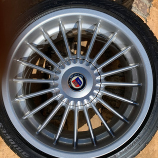 アルピナ　クラシックホイール　ブリヂストンポテンザほぼ新品　前225/ 40r18  後255\\35r18