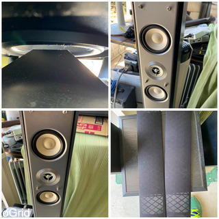 スピーカー ヤマハトールスピーカーペア and パワードサブウーファー