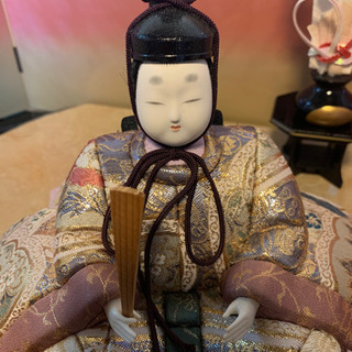 最終値下げ！！江戸木目込人形 雛人形 3段 15人
