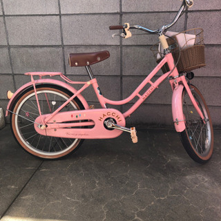 ブリヂストン　子ども用自転車　ハッチ　18インチ　ピンク
